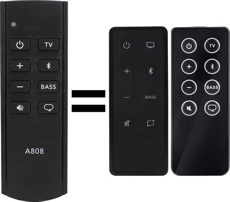Remote Control for Bose Solo 5 10 15 Series II TV Sound System 418775 ...