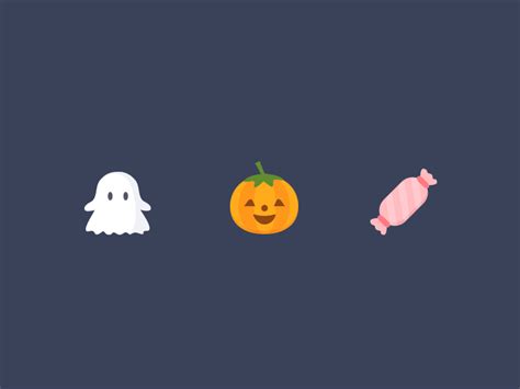 October | Happy halloween gif, Motion design animation, Animation design