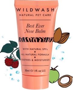 WILDWASH Best Ever Nose Balm for Dog and Cat with Natural Raspberry ...
