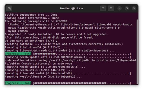 Image result for Ubuntu Uninstall MySQL