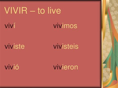 PPT - Preterite Verbs PowerPoint Presentation, free download - ID:2404520