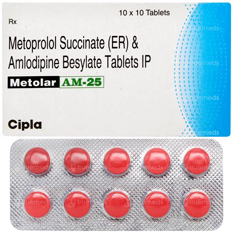 Metolar Am 25/5 MG Er | Order Metolar Am 25/5 MG Tablet Er Online at ...