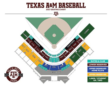 Texas A&m Baseball Stadium Seating Chart - Stadium Seating Chart