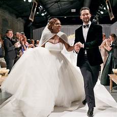 Serena Williams Wedding by Serena Williams Married In A The Beast Themed Serena Williams Wedding