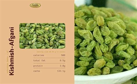 Sindhi Dry Fruits Green Kandhari Kishmish, Seedless Dried Grapes or ...