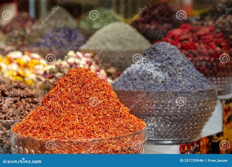 Saffron, the Most Expensive Spice at Dubai Spice Market among Other ...