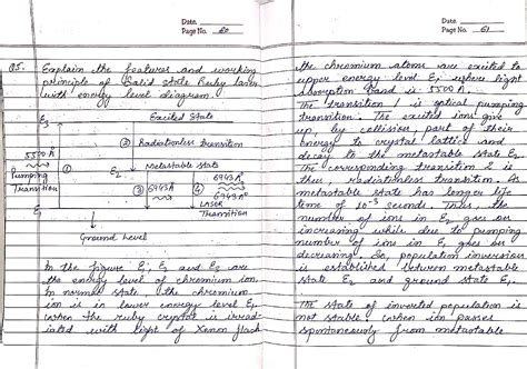 Explain the features and working principle of solid state ruby laser ...