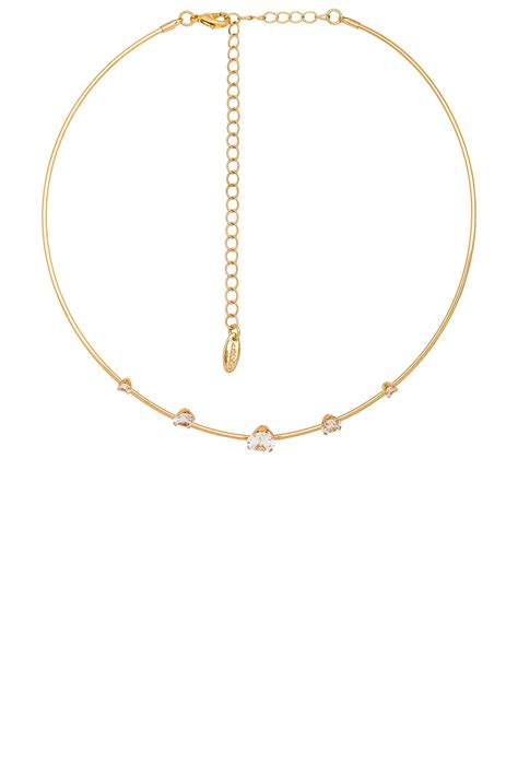 Ettika 5 Star Necklace in Clear Crystals | REVOLVE