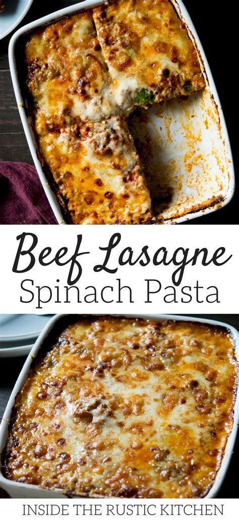 Lasagne al Forno (Italian Beef Lasagna)   Recipe   Recipes  