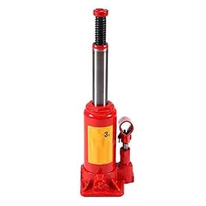 Hydraulic Bottle/Car Jack for Stepney/Tyre Puncture Repair (3 Ton Jack ...