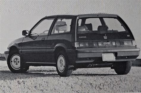 Honda Civic S 1986 Fits: 1984 1987 Honda Civic 4D Station Wagon Front