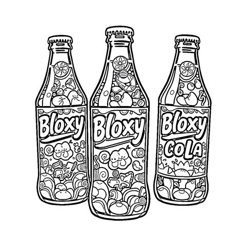 Best Bloxy Cola Coloring Pages (Free Printable PDF)