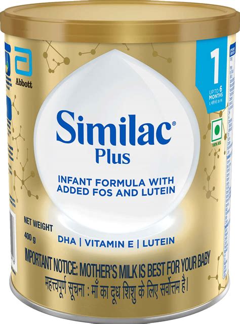 Buy SIMILAC STAGE 1 INFANT FORMULA (UPTO 6 MONTHS) REFILL OF 400 G ...
