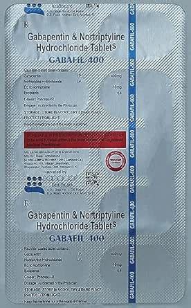GABAFIL-400 - Strip of 10 Tablets : Amazon.in: Health & Personal Care