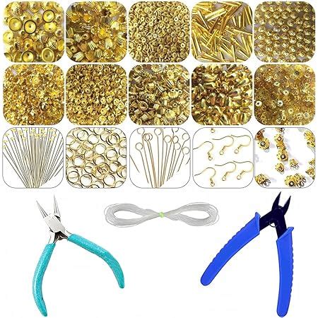 GOELX Jewellery Making Tool Set (Golden), Metal : Amazon.in: Home & Kitchen