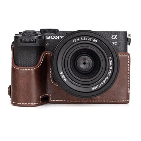 Amazon.in: Buy MUZIRI KINOKOO Sony A7C II Case - Premium PU Leather ...