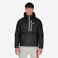 Image result for Nike Sportswear Therma-FIT Legacy Men's Hooded Anorak In Black, Size: Medium | DD6863-010