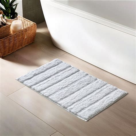 Buy Colour Refresh Essence Plush Anti-Slip Bath Mat - 60x40cm from Home ...