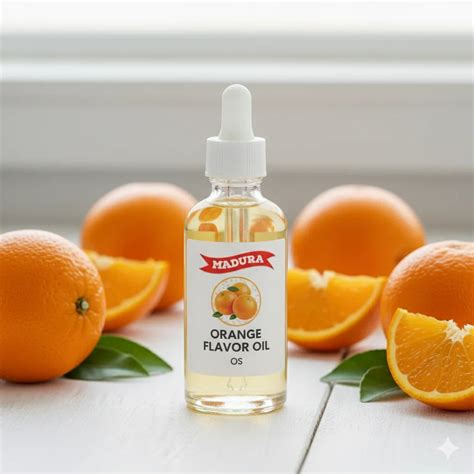 Orange Fresh Flavor Oil OS – Madurasherbals
