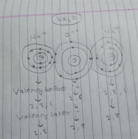 Draw the electron dot diagram of sodium oxide (Na²O) and explain it ...