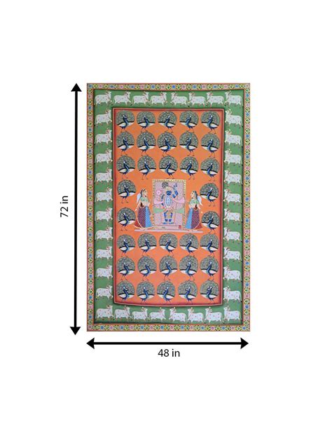 Hand-painted Shrinathji Pichwai Painting