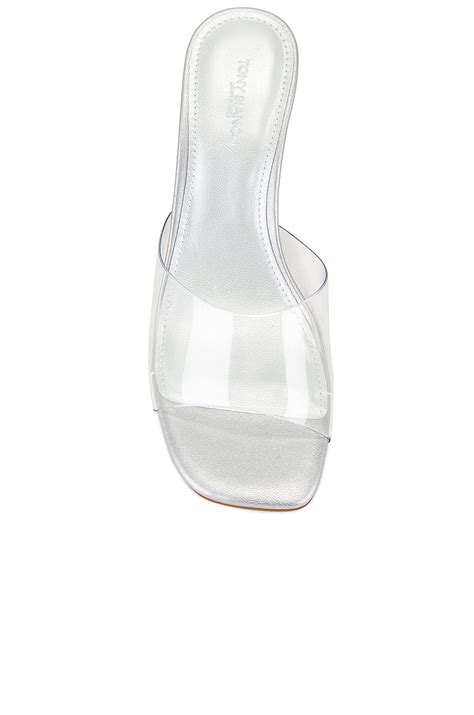 Tony Bianco Alessi Sandal in Clear Vinylite | REVOLVE