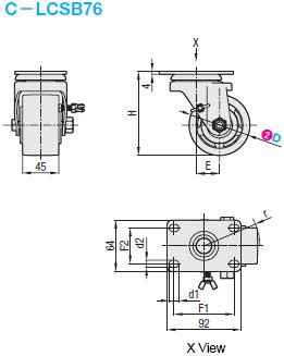 Low profile wheel | MISUMI | MISUMI India