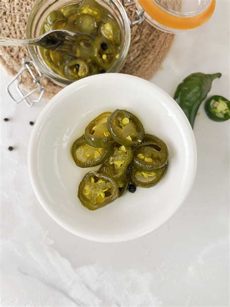 Sweet Pickled Jalapeños