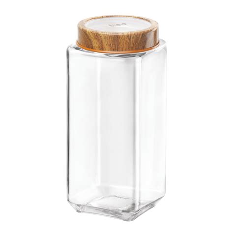 Buy Woody Cube Storage Glass Jar Online - Treo by Milton
