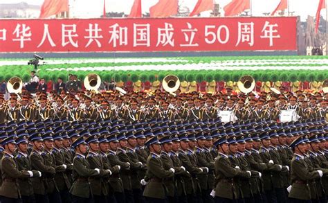 高清：建国50周年大阅兵及彩排照_新闻_腾讯网