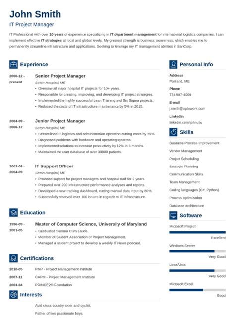 Image result for Resume Example through HTML