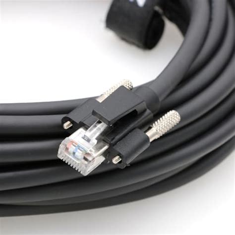 ZBLZGP Ethernet Cable Cat6 CAT5e LAN Cable RJ45 Male to Male Locking ...