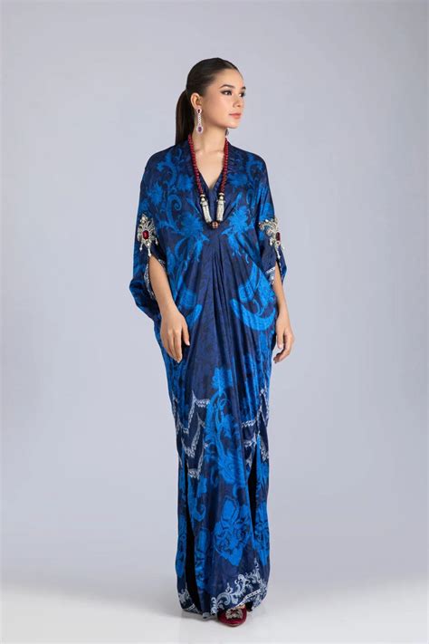 Kaftans - Kf-15618-Blue – Nainpreet - The Collective