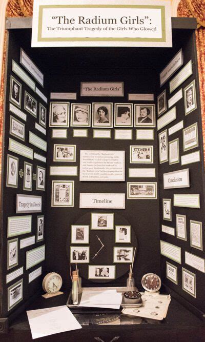 Exhibit Project Example 2: The Radium Girls - National History Day