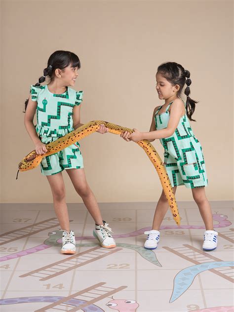 Lil Drama Stylish Table Print Cotton Jumpsuit from Siblings Collection ...