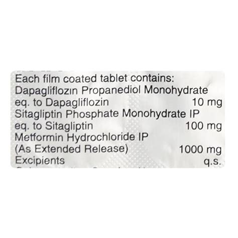 Dapavel Trio 1000 Tablet | Uses, Side Effects, Price | Apollo Pharmacy