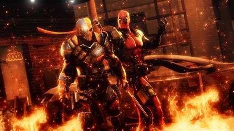 Slade Vs Deadpool