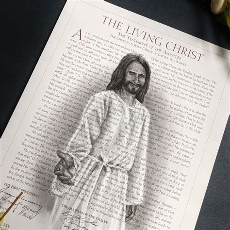 Free printable version of the living christ, Download Free printable ...