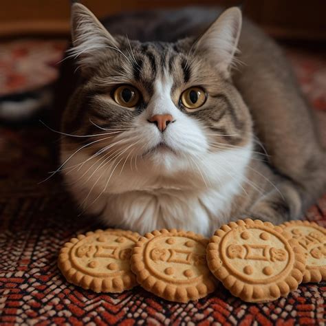 Image result for Cat Chasing Cookies