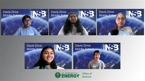 NSB 2022 Davis Drive Middle Scho... | U.S. DOE Office of Science(SC)