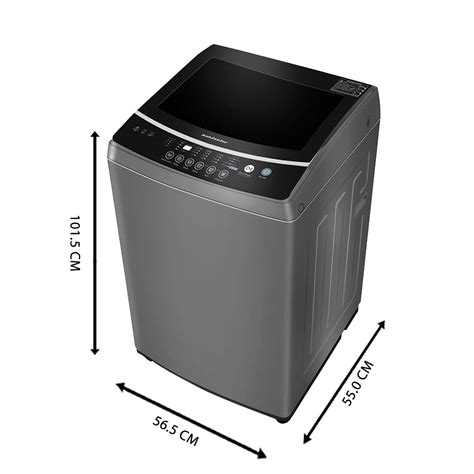 Kelvinator 8 Kg Top Loading Fully Automatic Washing Machine, KWT-A800SG