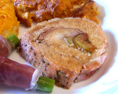 Roast Pork Loin With Fig and Prosciutto Stuffing Recipe - Food.com