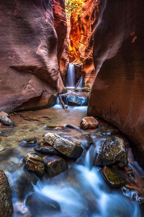 Upper Kanarraville Falls in Blue | Kanarraville, Utah | Nathan St ...