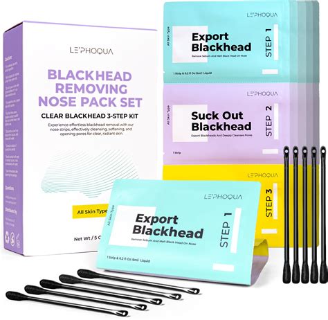 Amazon.com: Biore Charcoal, Deep Cleansing Pore Strips, Nose Strips for ...