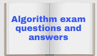 Image result for Algorithm Test Questions