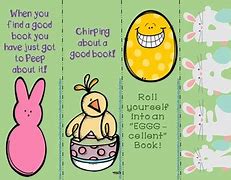 Image result for Easter Bookmarks to Print