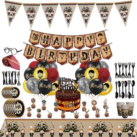 Eleena Magical Wizard Harry Potter Birthday Supplies Harry Potter ...