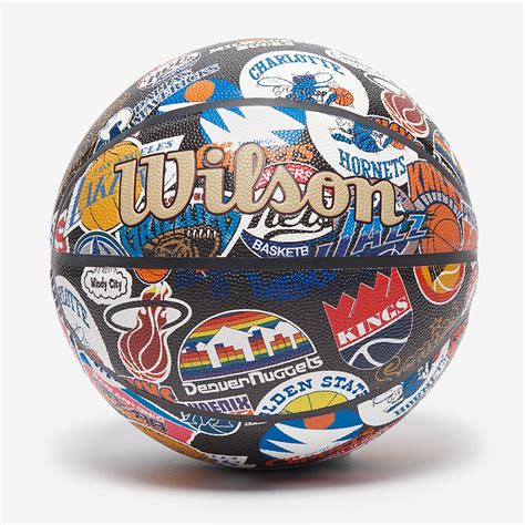 Wilson NBA All Team Retro - Size 7 - Training Balls - Basketballs | Pro ...