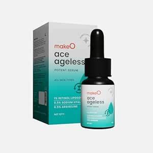 makeO Ace Ageless Potent Face Serum | with 0.5% Argireline | Paraben ...
