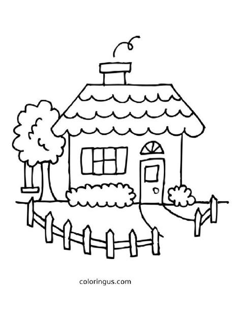 Home Coloring Pages 的图像结果